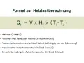 Formel zur Heizlastberechnung: Qн = V × Hт × (Tᵢ - Tₑ). So können Sie die Heizlast selber machen.