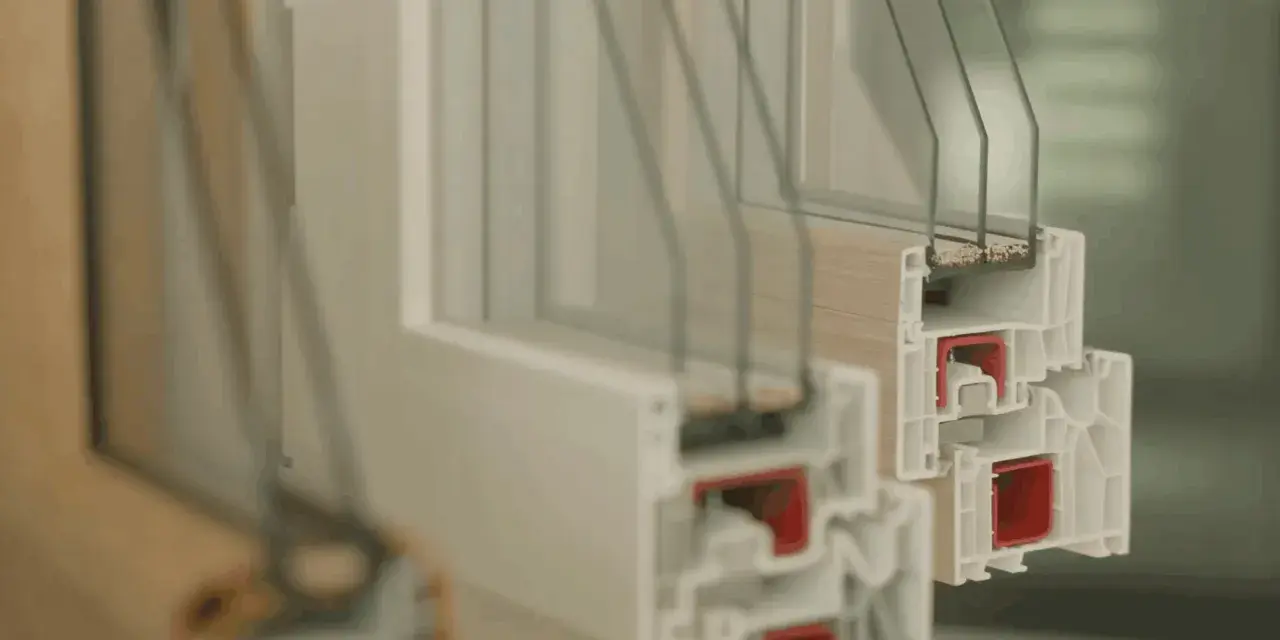 Schnittansicht eines Fensters mit Dreifachverglasung. Informieren Sie sich über was kosten 3 fach verglaste fenster mit einbau.